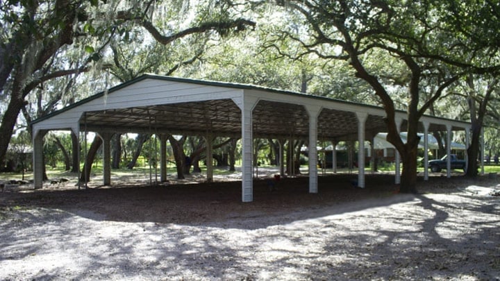 Texwin Steel Pavilion, 50W x 100L x 14H