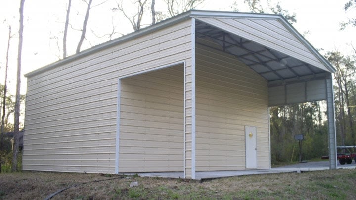 Texwin Garage with Front Cover, 30W x 40L x 12H